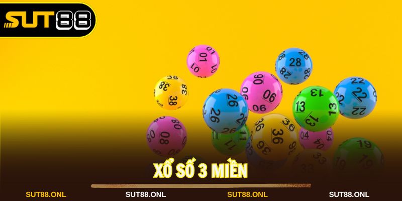 Xổ số 3 miền phổ biến được tổ chức theo lịch cố định